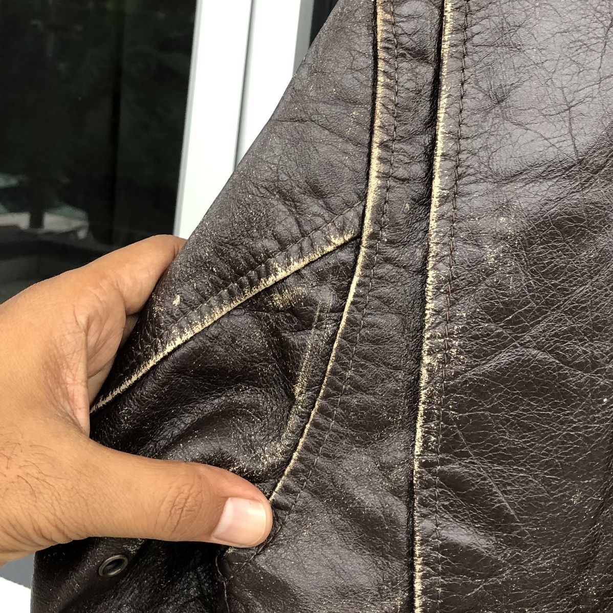 Avirex Vintage Avirex LTD Flight Leather jacket Flyer Size US M / EU 48-50 / 2 - 19 Thumbnail