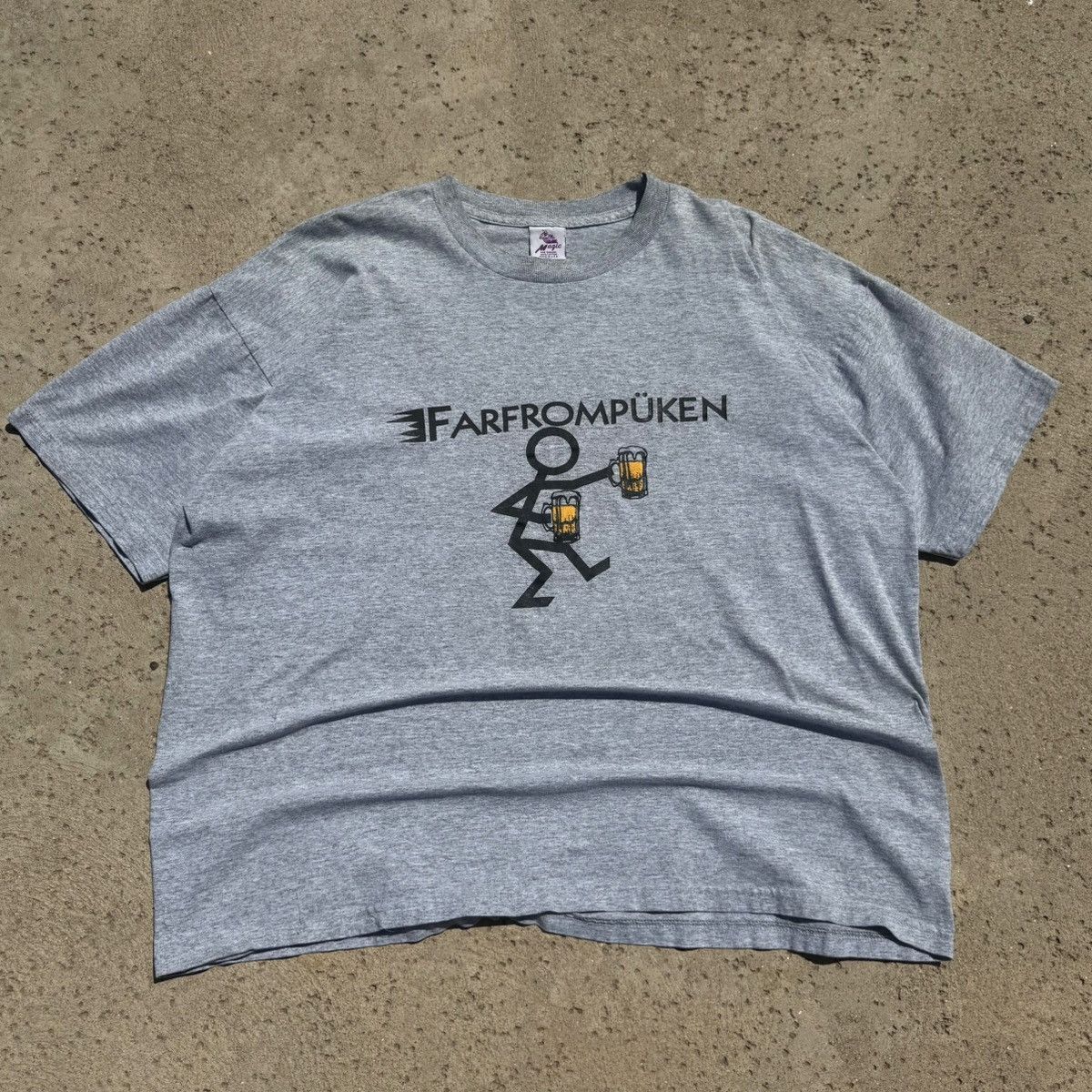 Vintage Vintage FarFromPüken TShirt Size US XXL / EU 58 / 5 - 1 Thumbnail