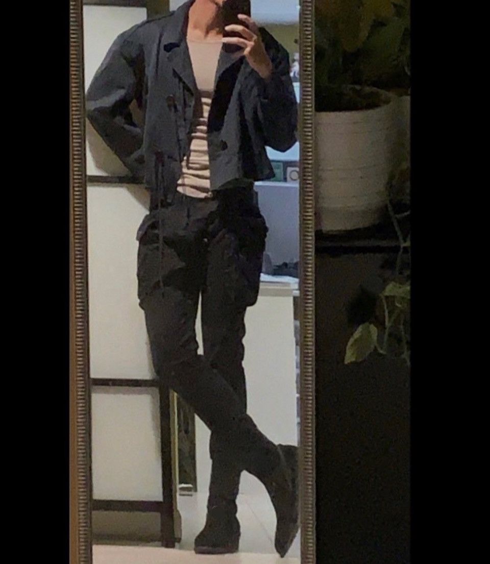 Y's × Yohji Yamamoto 1980’s Y’s Rope Cropped Jacket Size US M / EU 48-50 / 2 - 2 Thumbnail
