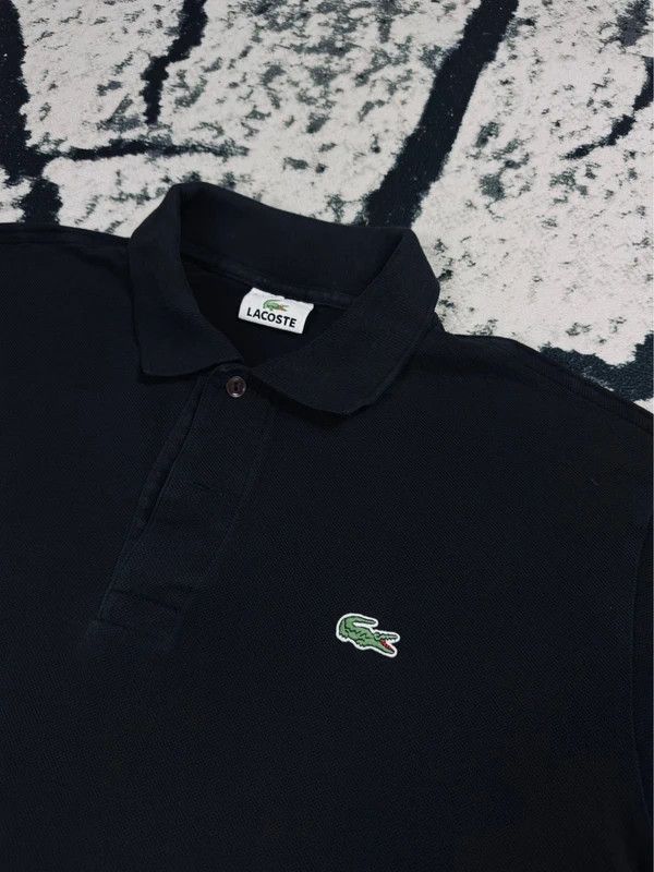 Lacoste Lacoste black polo shirt L Size US L / EU 52-54 / 3 - 3 Thumbnail