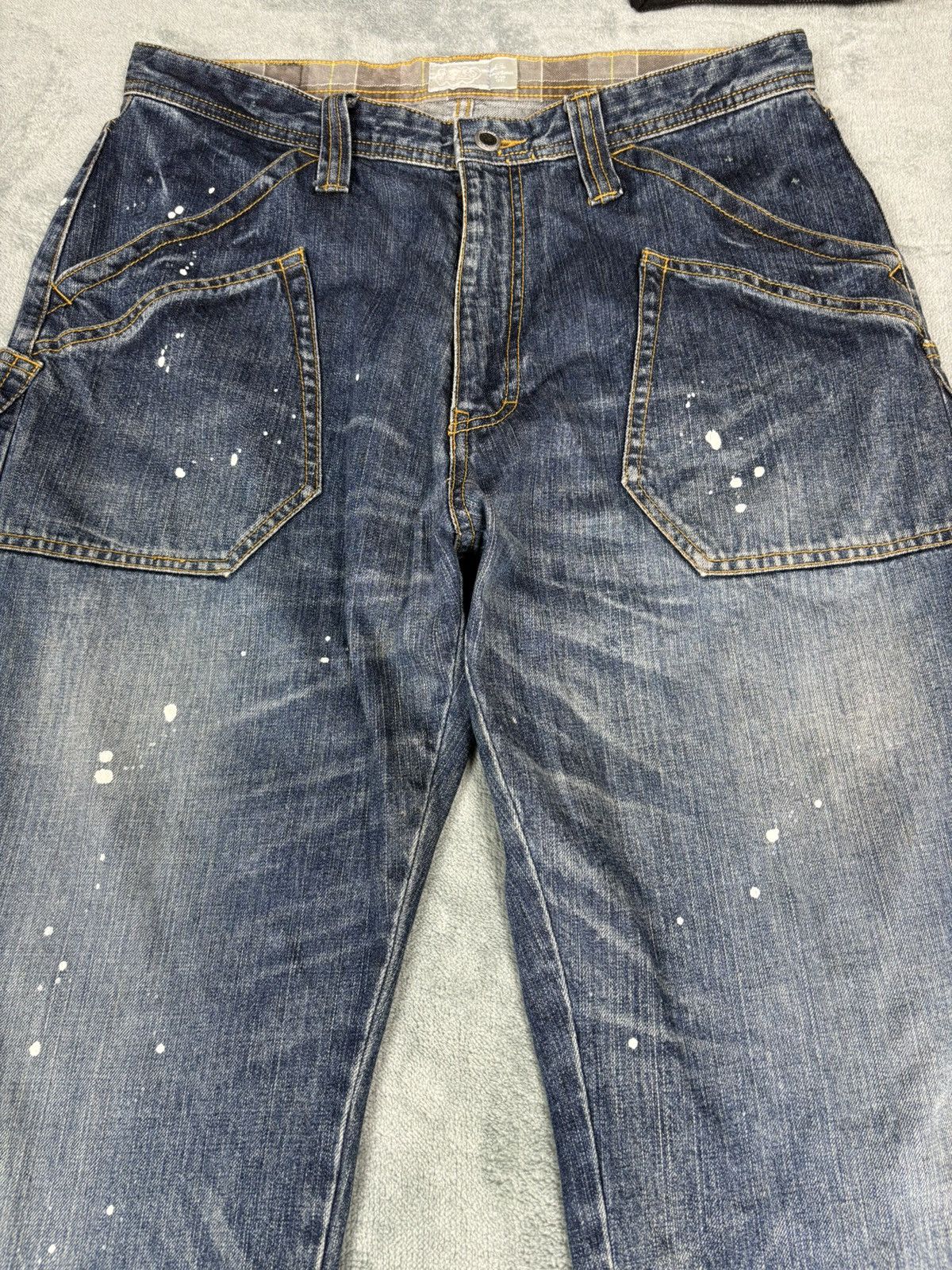Haze Vintage Y2k Eric Haze Baggy Denim Pants. S0352 Size US 34 / EU 50 - 3 Thumbnail