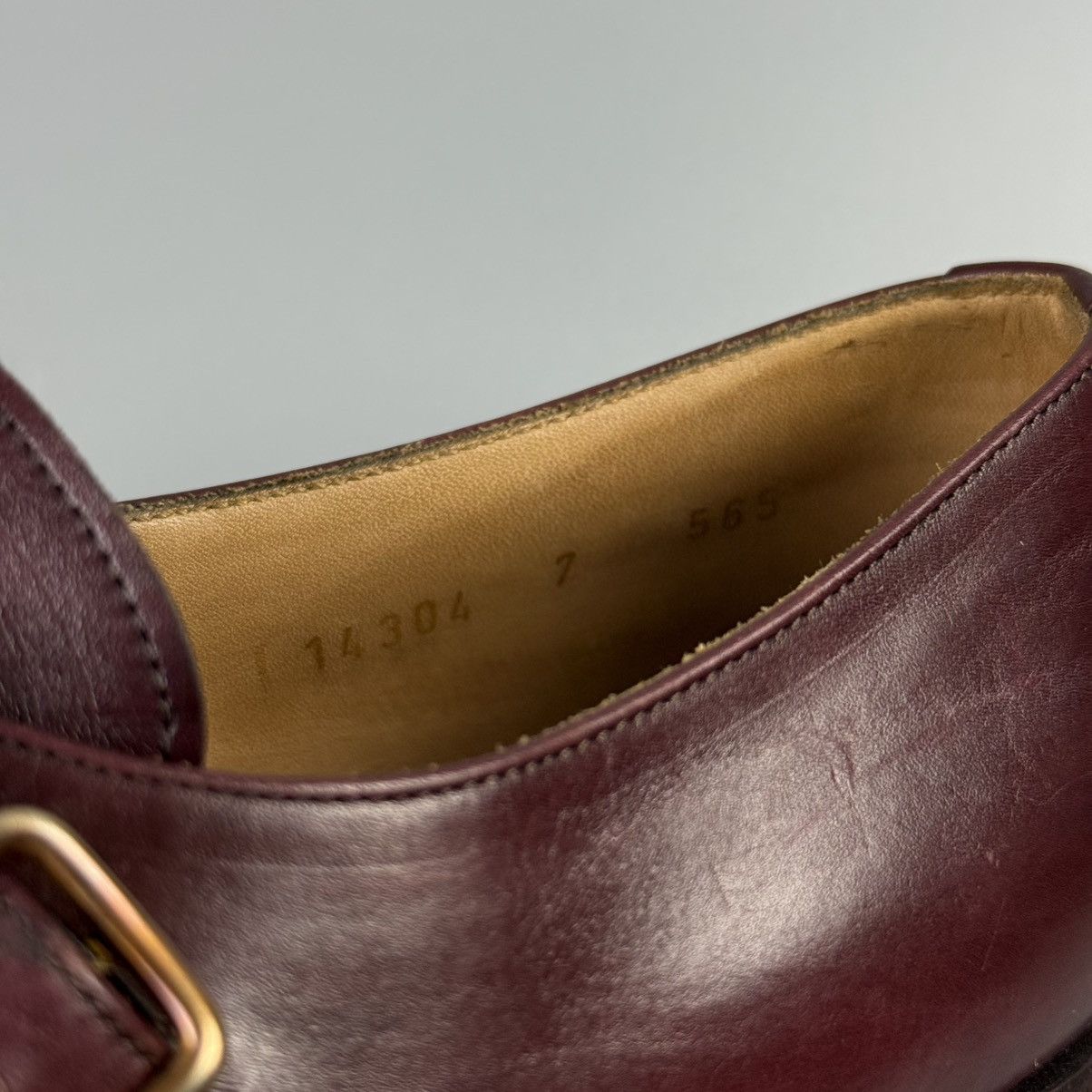 Carmina Carmina 565 Single Monk Shoes Size US 8 / EU 41 - 14 Thumbnail
