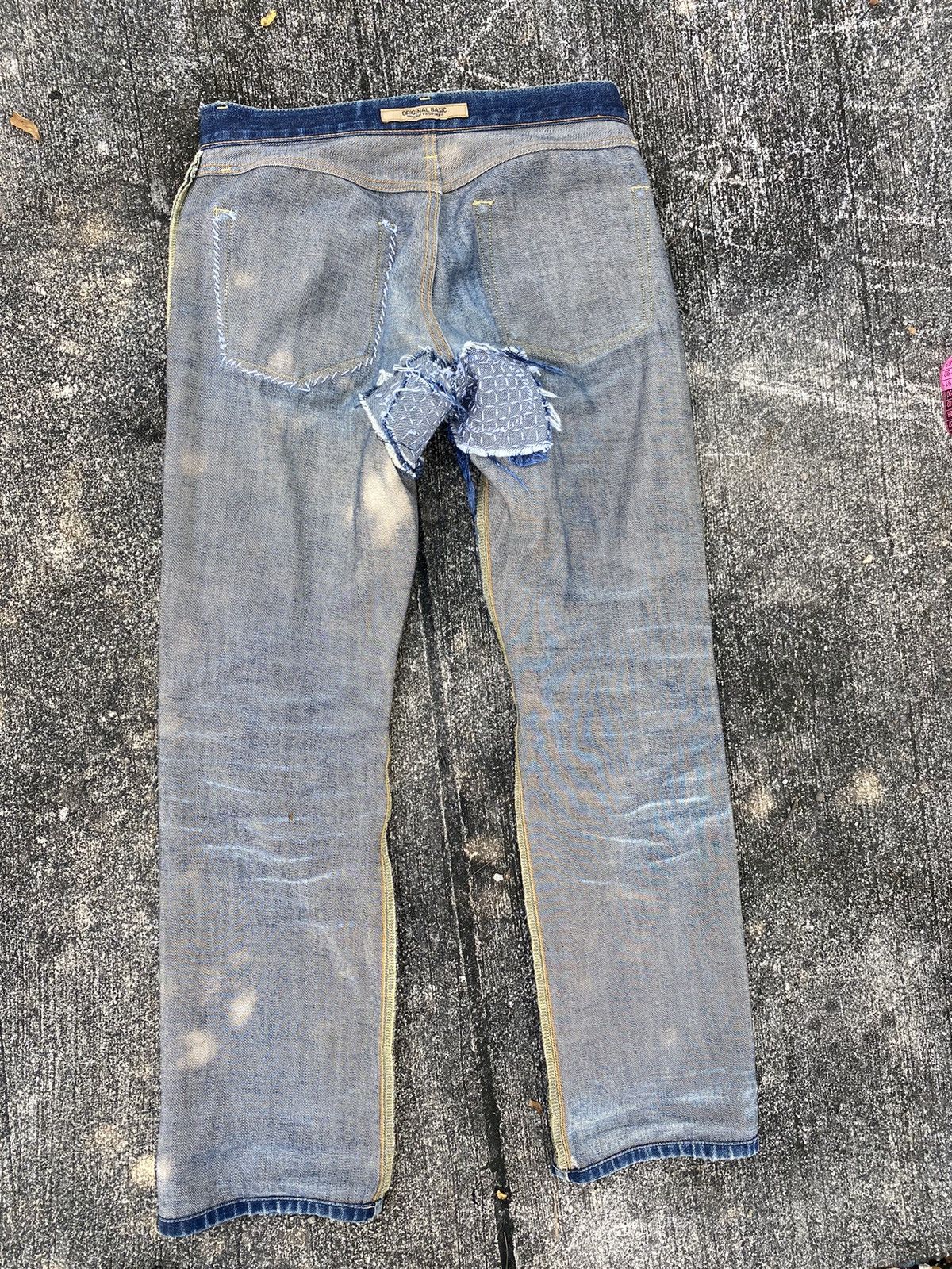 Uniqlo 🔥 Offer Best 🔥 Vintage Distressed Uniqlo Jeans S002 Size US 33 - 17 Thumbnail