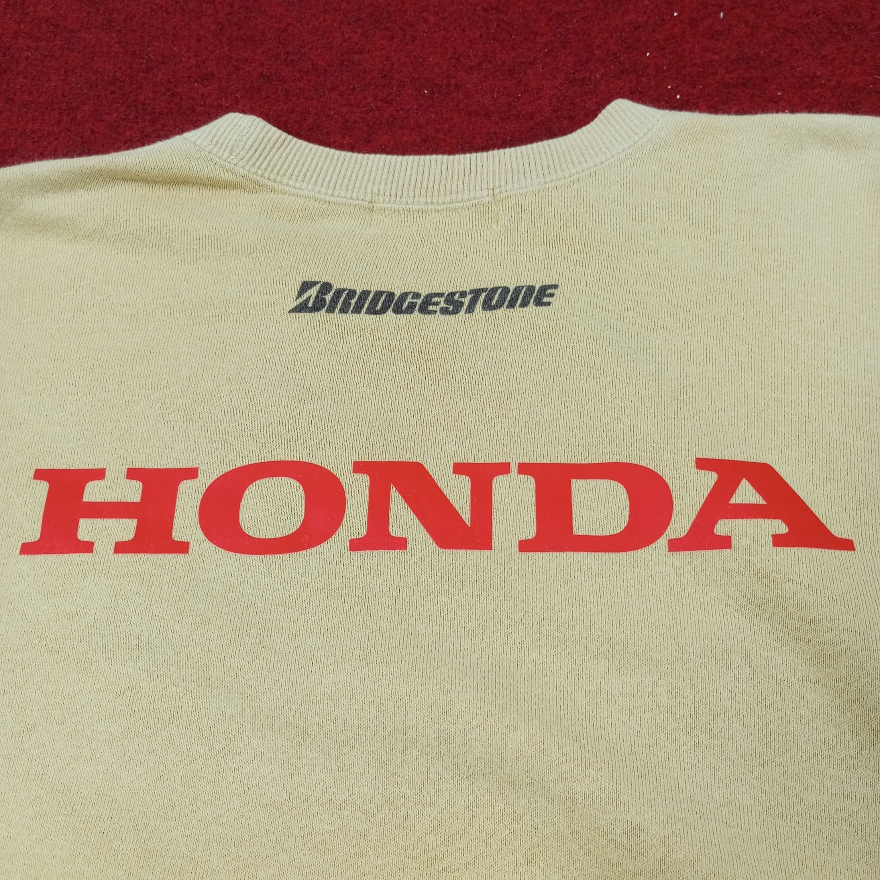 Bridgestone Motorsports X Custom Honda Sweatshirt c246n15