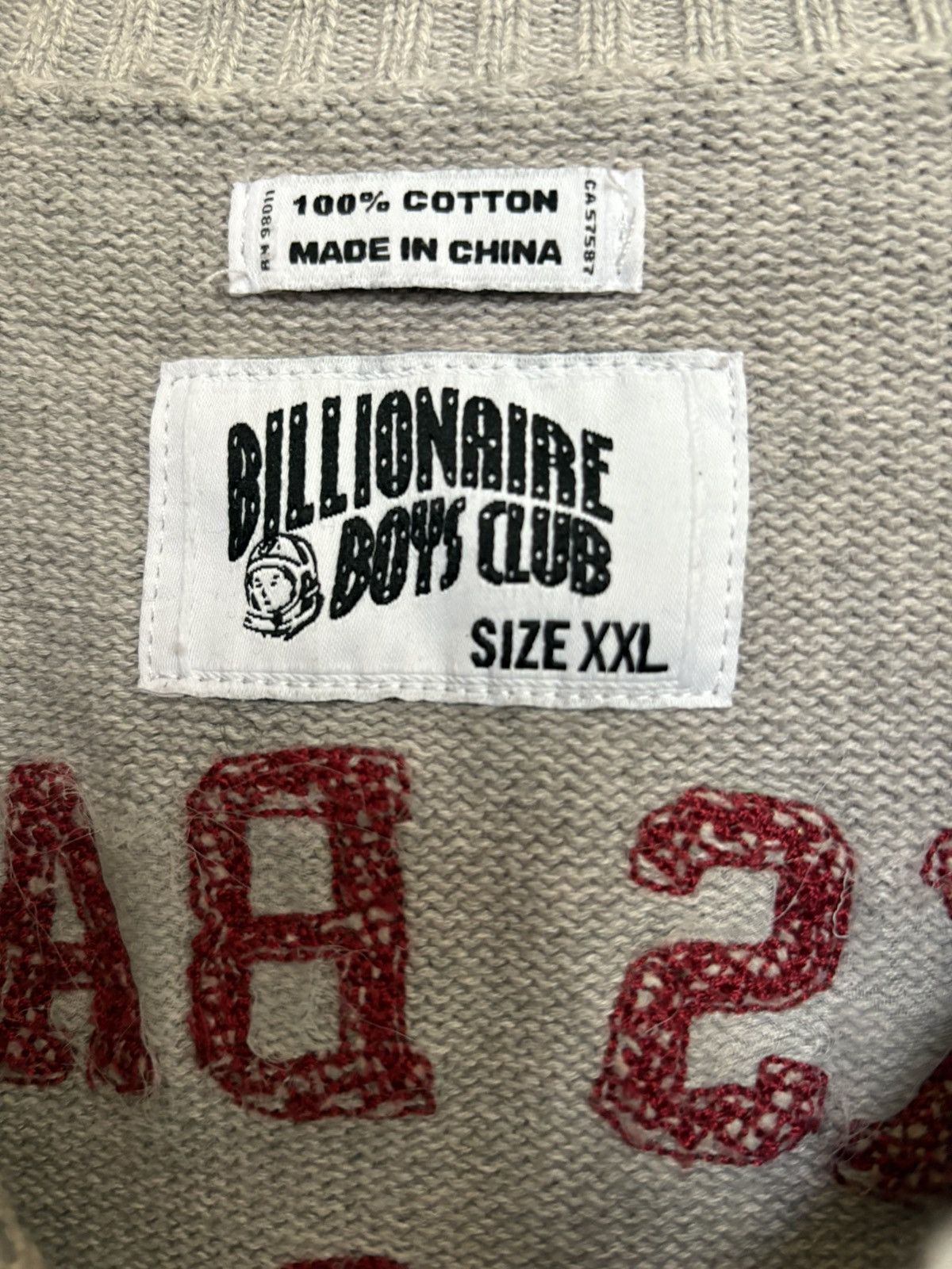 Billionaire Boys Club Billionaire Boys Club "Books Banks College" Cardigan Size US XXL / EU 58 / 5 - 3 Thumbnail