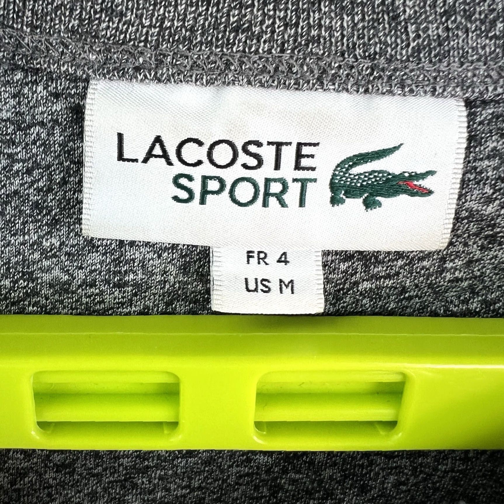Lacoste VINTAGE Lacoste Sport Sweatshirt Mens Size M Crew Neck Graphic Print Fleece Heather Gray Sports Style Size US M / EU 48-50 / 2 - 7 Thumbnail
