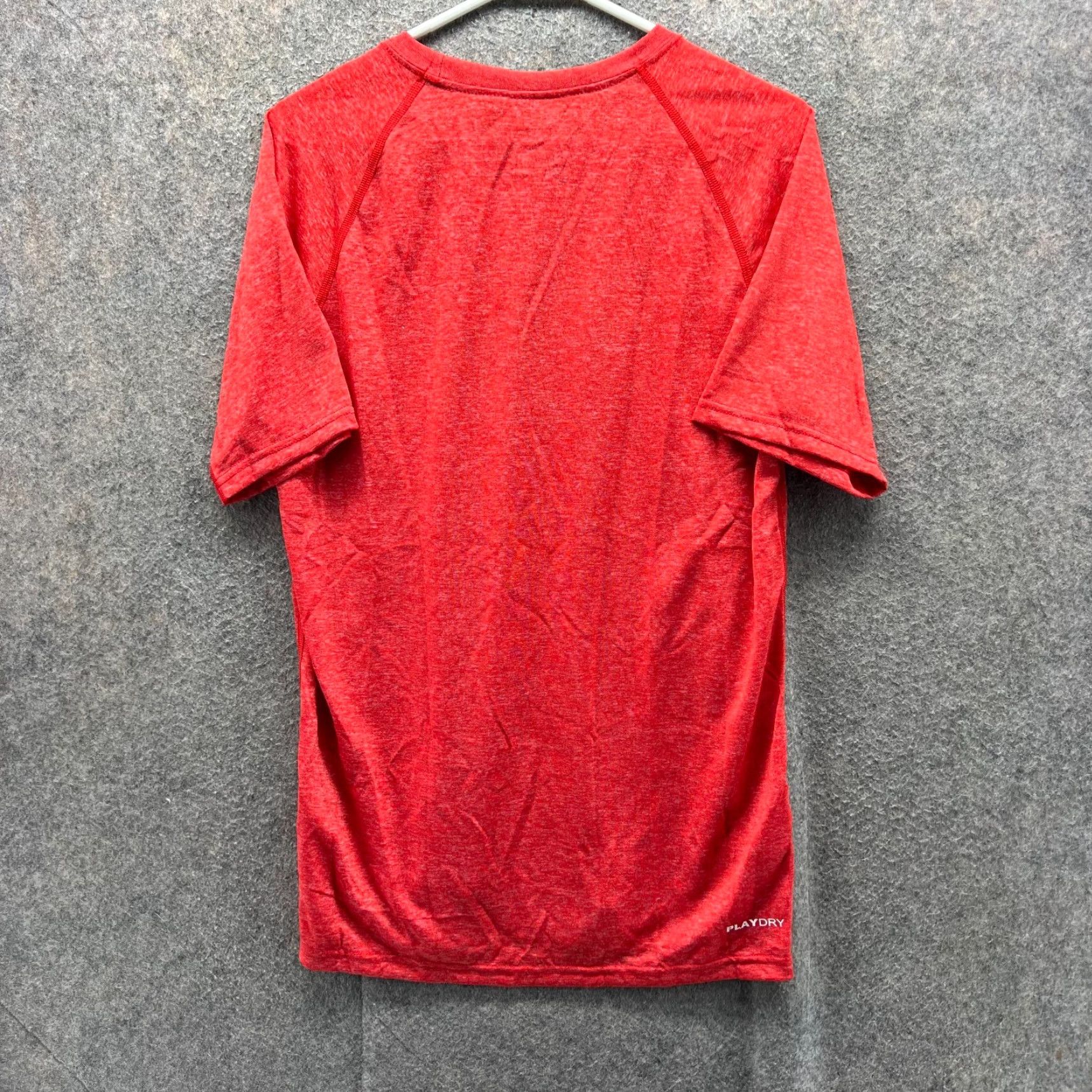 Reebok VINTAGE Reebok Shirt Mens Medium Red Athletic Jersey Crewneck Playdry Training Gym Size US M / EU 48-50 / 2 - 2 Thumbnail