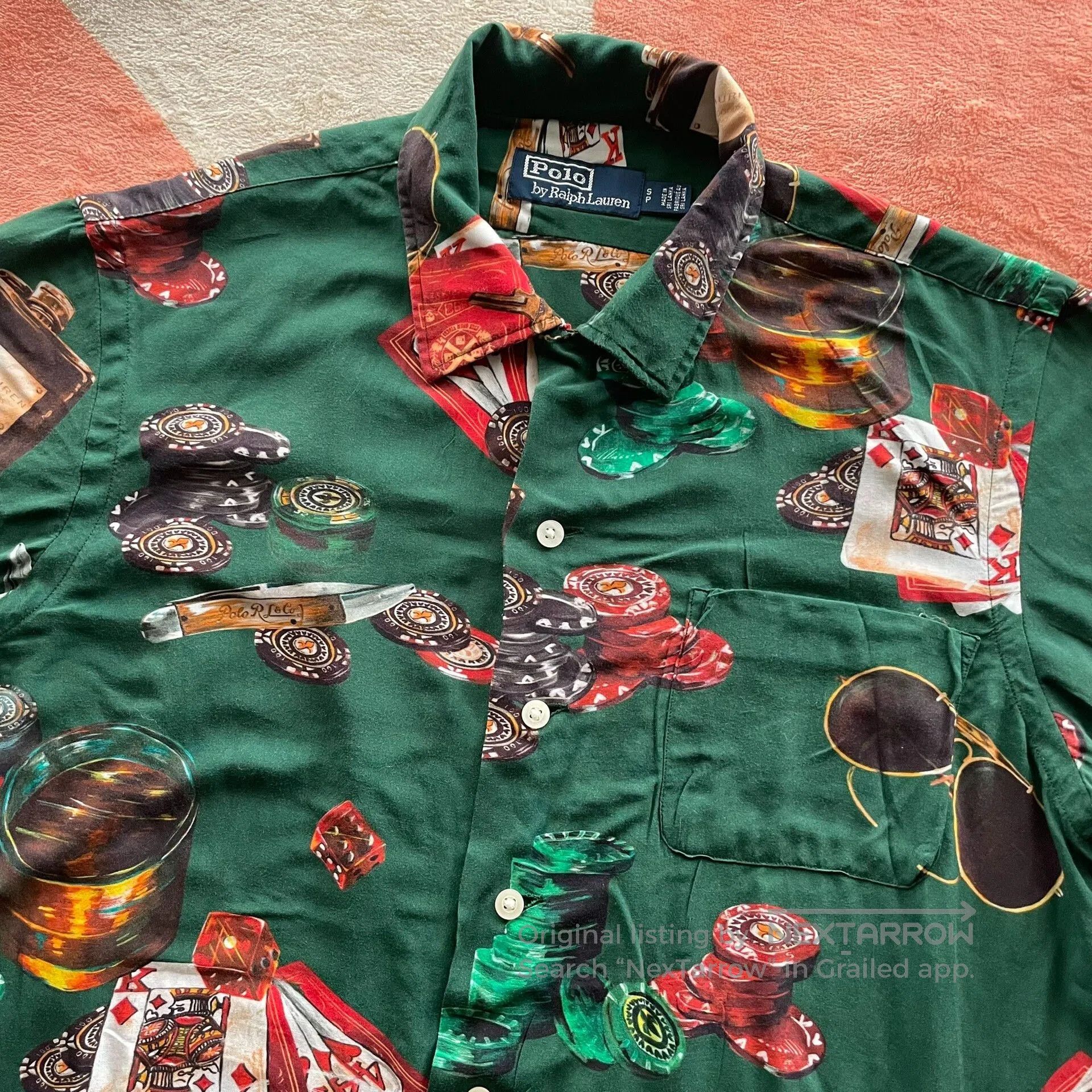 RRL Ralph Lauren Ralph Lauren Hawaiian Shirt. Size US S / EU 44-46 / 1 - 5 Thumbnail