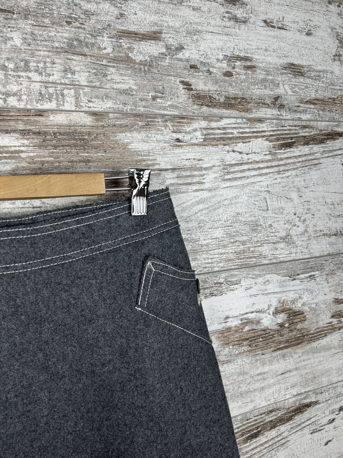 C.P. Company × Vintage Women’s Vintage C.P. Company skirt wool rare size 42 archive Size 28" / US 6 / IT 42 - 4 Thumbnail