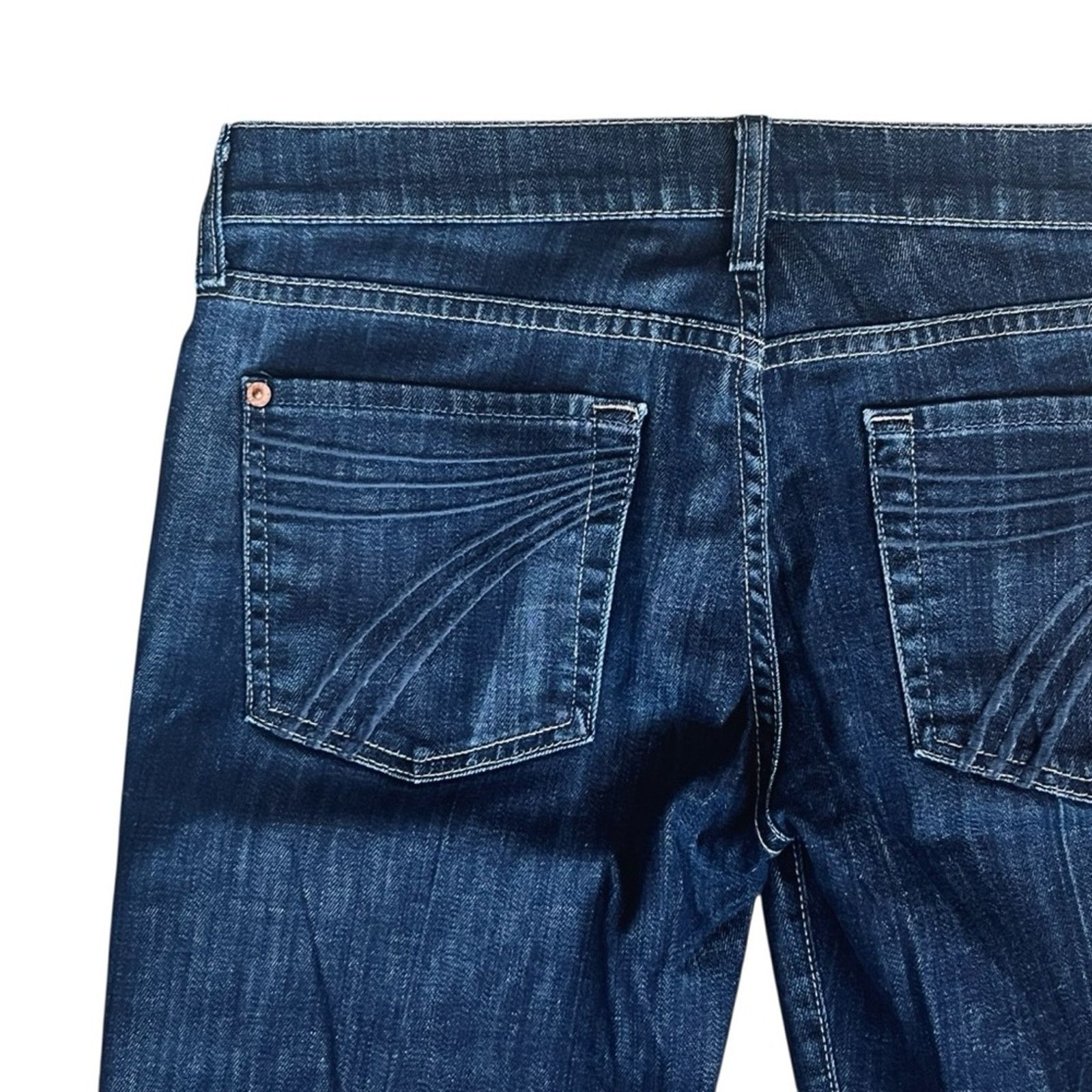 7 For All Mankind 7 For All Mankind Dojo Women’s Sz 28 Crop Jeans Dark Wash Size 28" / US 6 / IT 42 - 8 Thumbnail