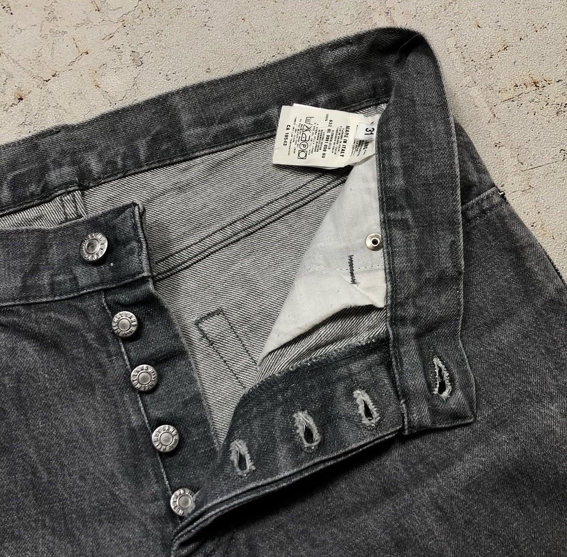 Helmut Lang stone gray classic cut denim Size US 31 - 3 Thumbnail