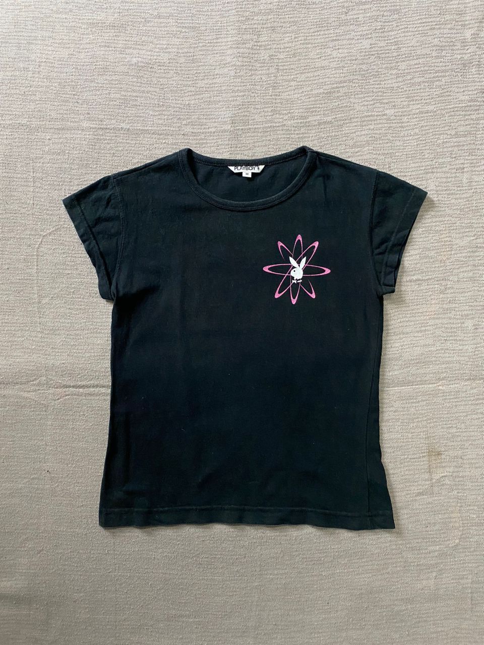 Playboy × Vintage Vintage Y2K Playboy 'Bangin' T-Shirt Size S / US 4 / IT 40 - 3 Thumbnail