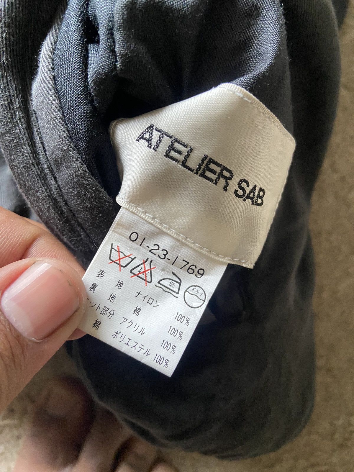Atelier New Regime × Vintage Vintage A/W 80-90’s Atelier Sab Reversible Bomber Jacket Size US L / EU 52-54 / 3 - 13 Thumbnail
