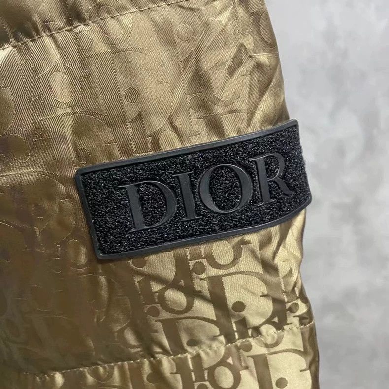 Dior Dior The latest brown thin full-print pattern logo down jac Size US M / EU 48-50 / 2 - 3 Thumbnail