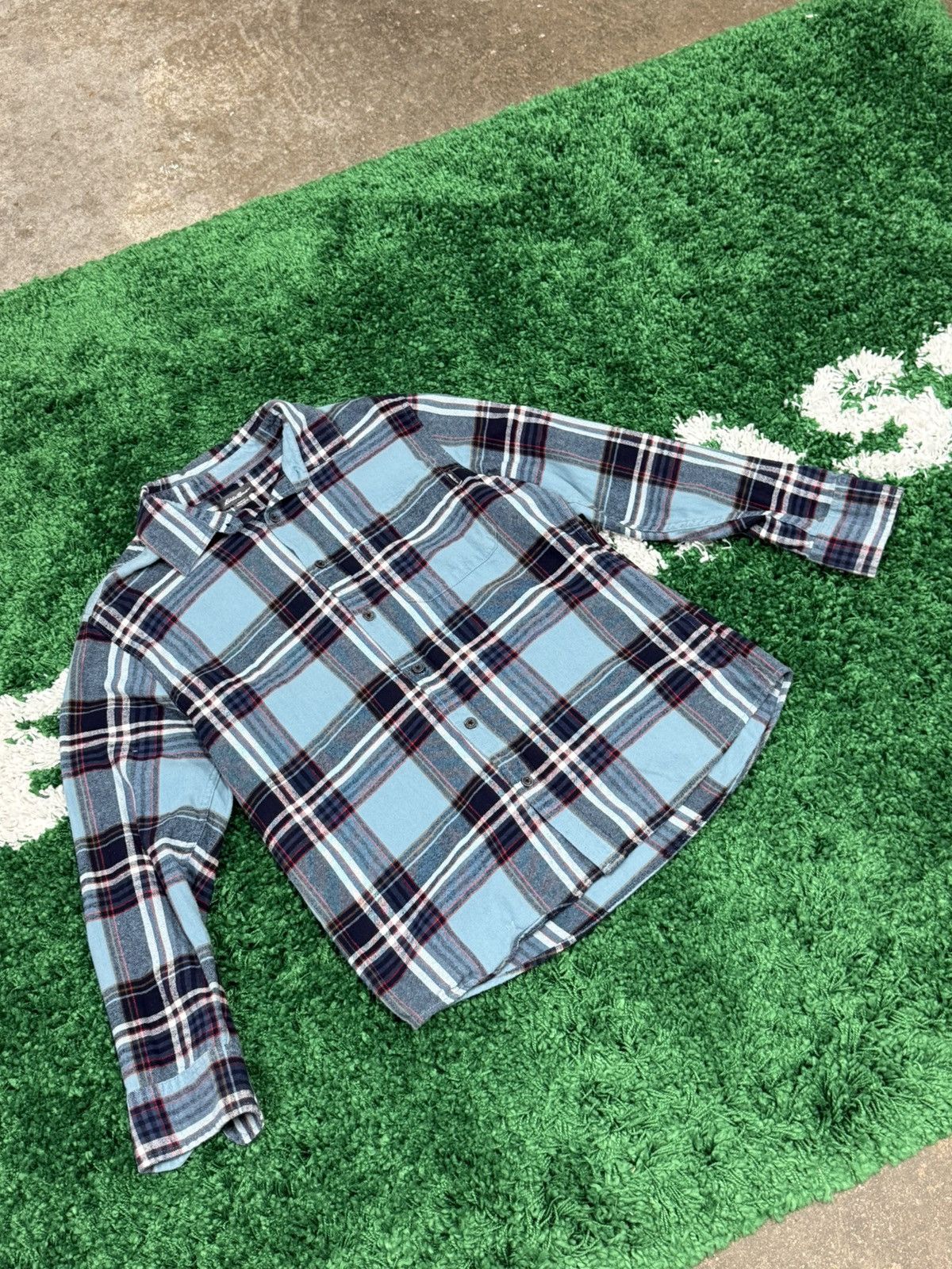 Eddie Bauer Eddie Bauer Vintage Flannel Plaid Heavyweight Medium Blue Size US M / EU 48-50 / 2 - 2 Thumbnail