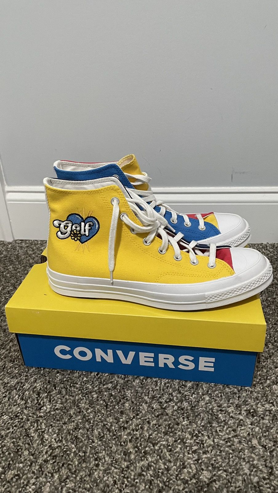 Golf wang tri panel converse