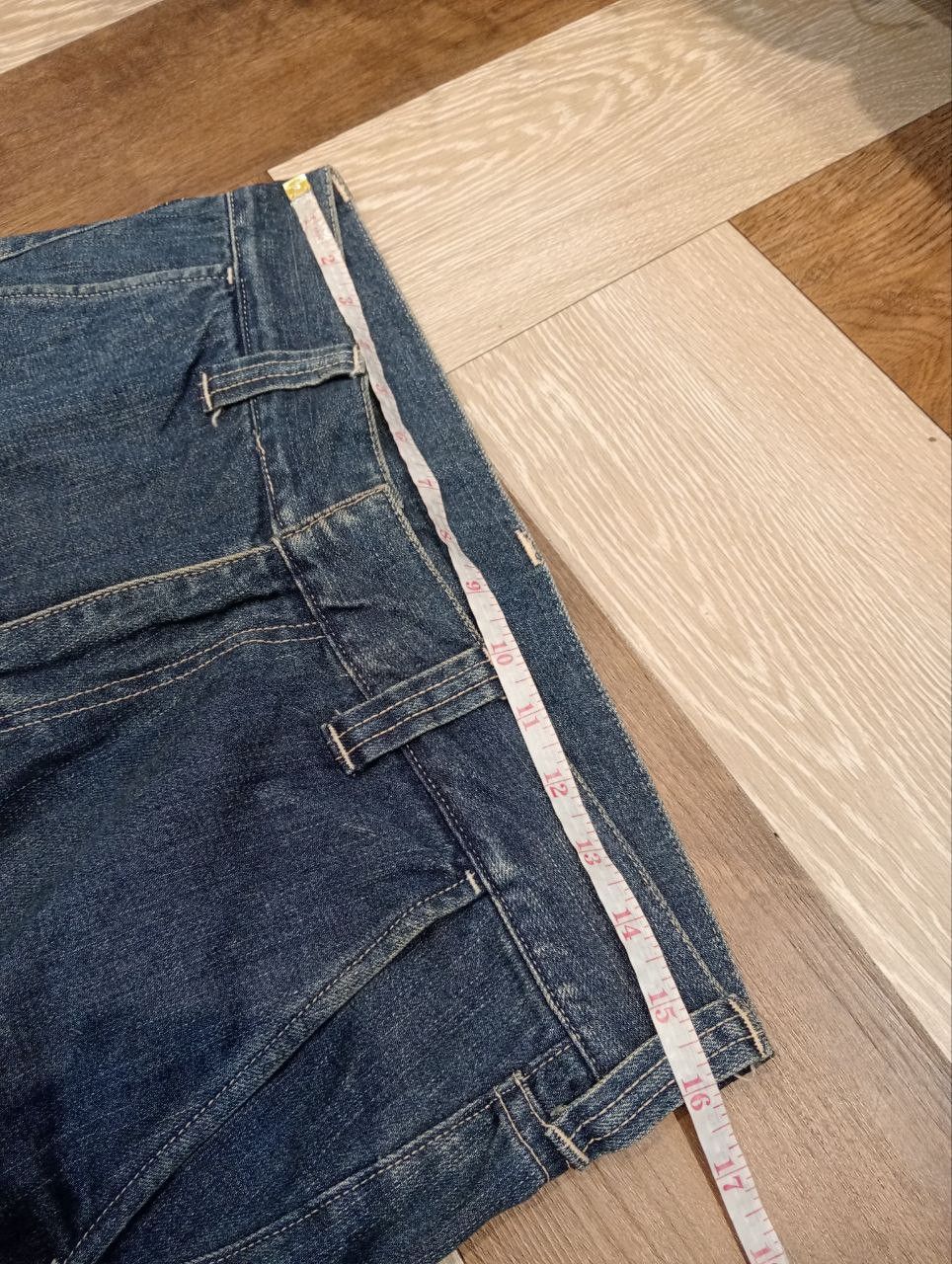 Devilock VINTAGE DEVILOCK JAPAN DROP CROTCH DENIM SHORTPANTS - SIZE M Size US 32 / EU 48 - 8 Thumbnail