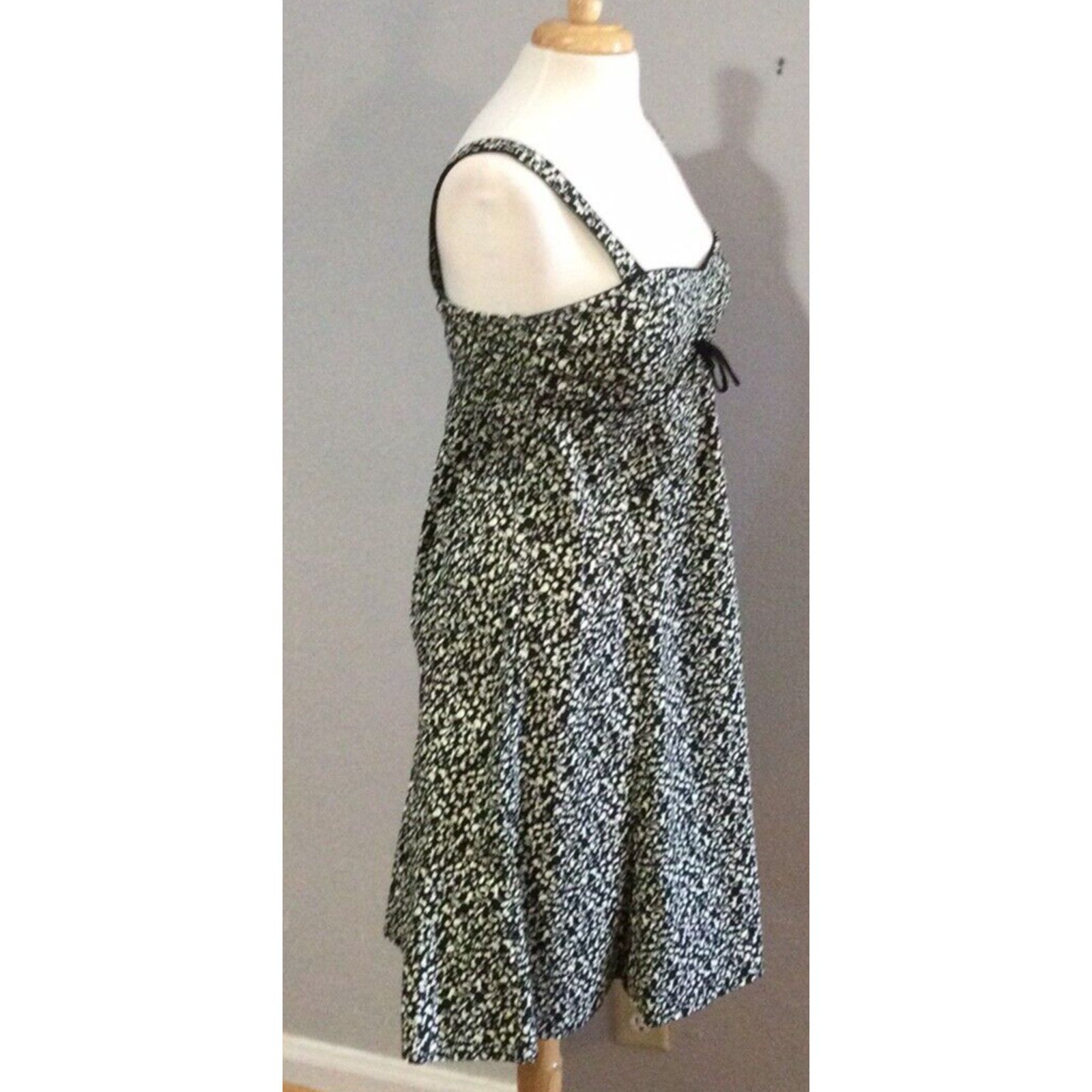 Vintage R&K Originals Black & White A Line Sundress Size 8 Size M / US 6-8 / IT 42-44 - 8 Thumbnail