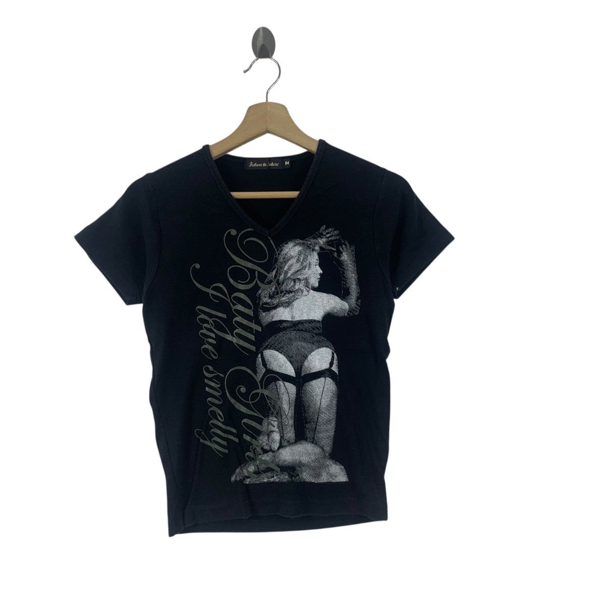 Future FUTURE TO FUTURE Glamour Girl Punk Rebel Tee Shirt Top Size M / US 6-8 / IT 42-44 - 4 Thumbnail