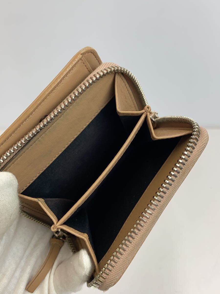 Balenciaga Balenciaga Leather Tri-Fold Wallet Beige Size ONE SIZE - 5 Thumbnail