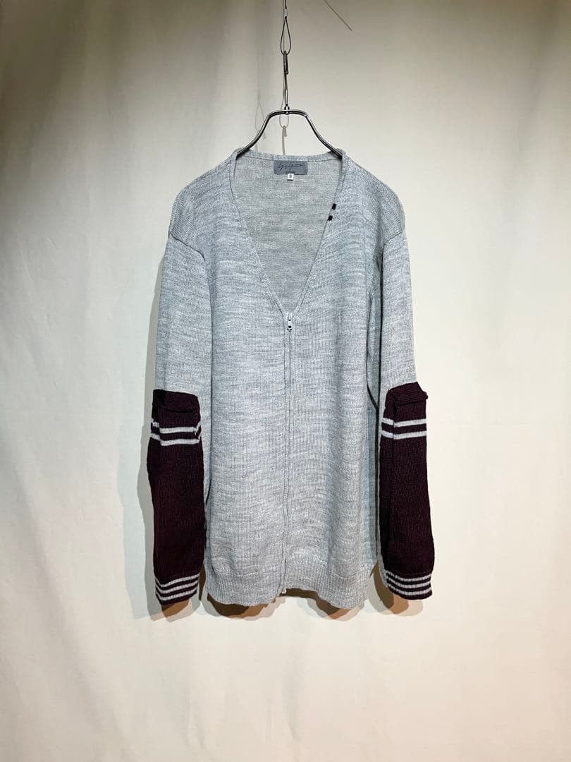 Yohji Yamamoto Pour Homme 06aw archive zip cardigan Size US L / EU 52-54 / 3 - 4 Thumbnail