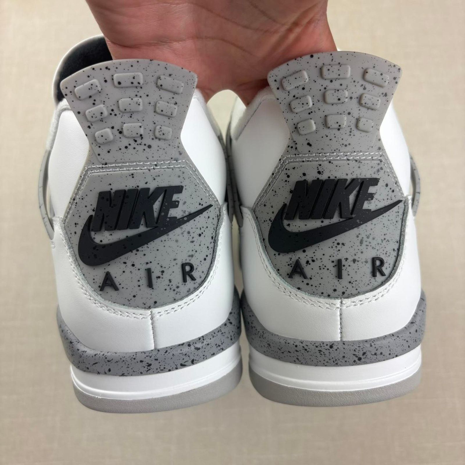 Jordan Brand 🪨 2025 Jordan 4 Retro “White Cement” 12M Size US 12 / EU 45 - 6 Thumbnail