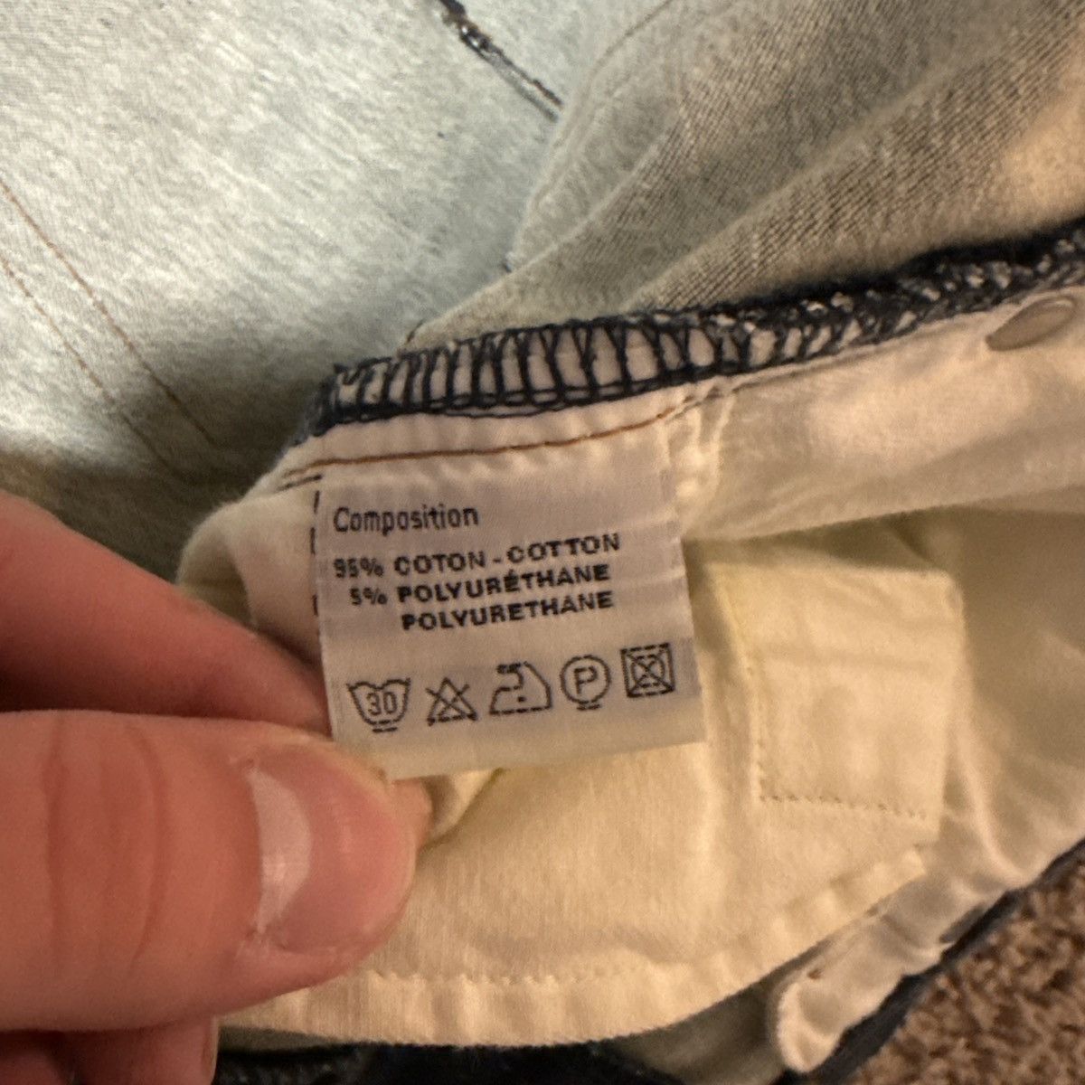 Dior Hedi Slimane Era Dior Homme Denim Jeans Size US 33 - 4 Thumbnail