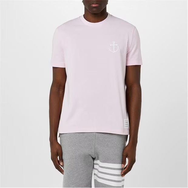 Thom Browne o1g2r1mq0724 Anchor T- Shirts in Light Pink Size US S / EU 44-46 / 1 - 3 Thumbnail