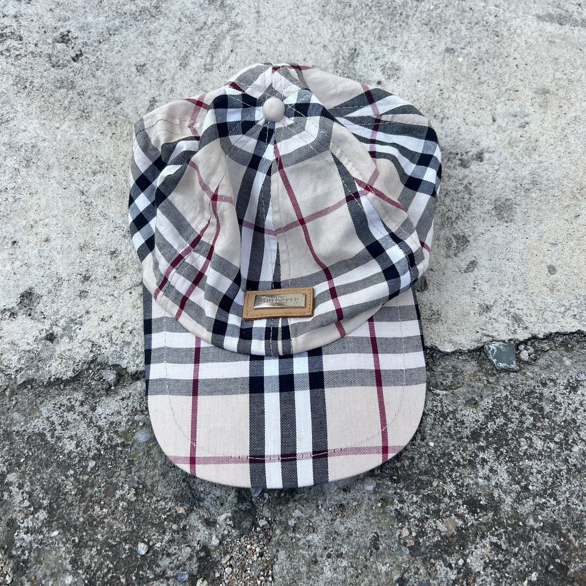 Vintage Vintage Burberry nova check hat Grailed