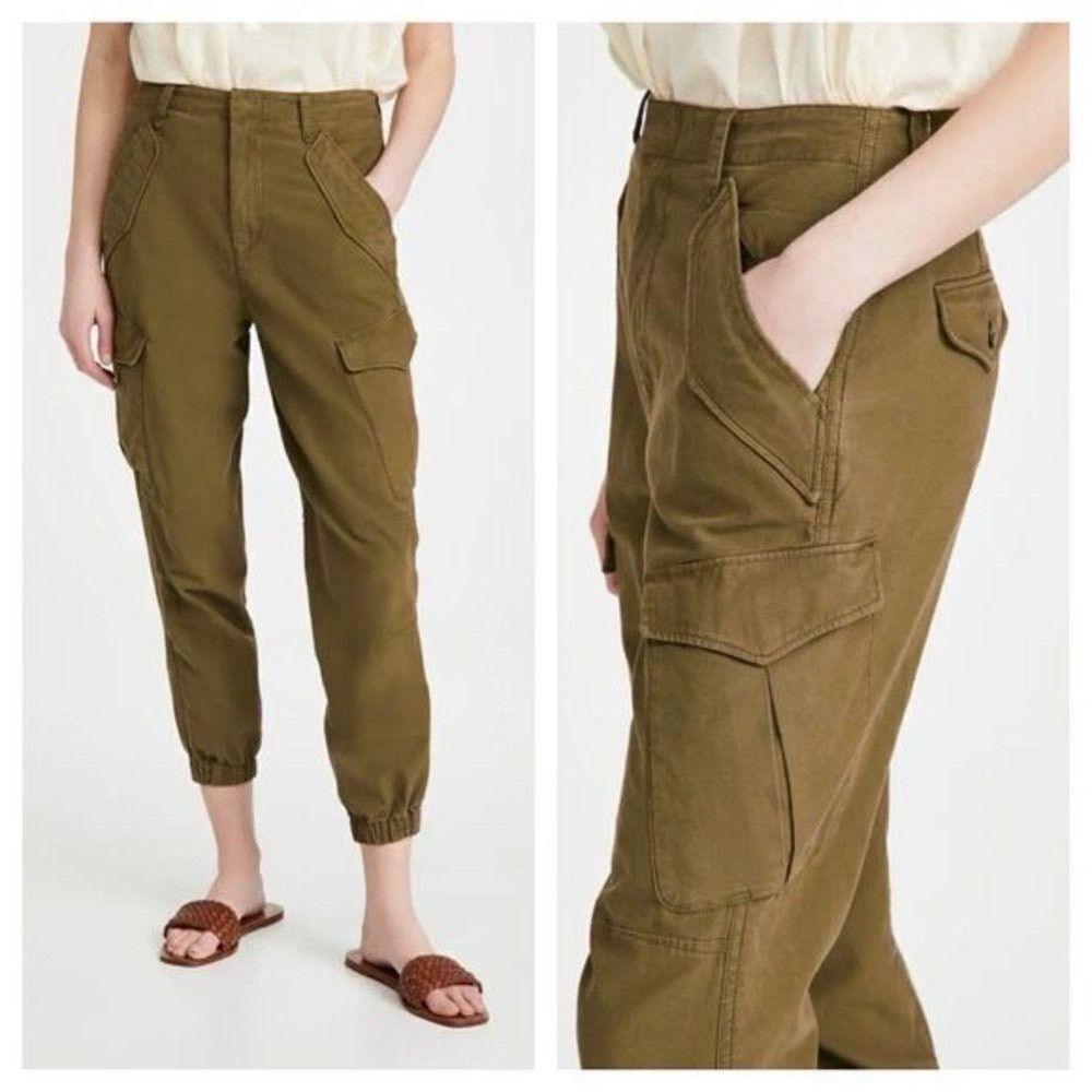 Rag & Bone Rag & Bone Field Cargo Joggers in Dark Olive Green Sz 28 Size 28" / US 6 / IT 42 - 1 Thumbnail