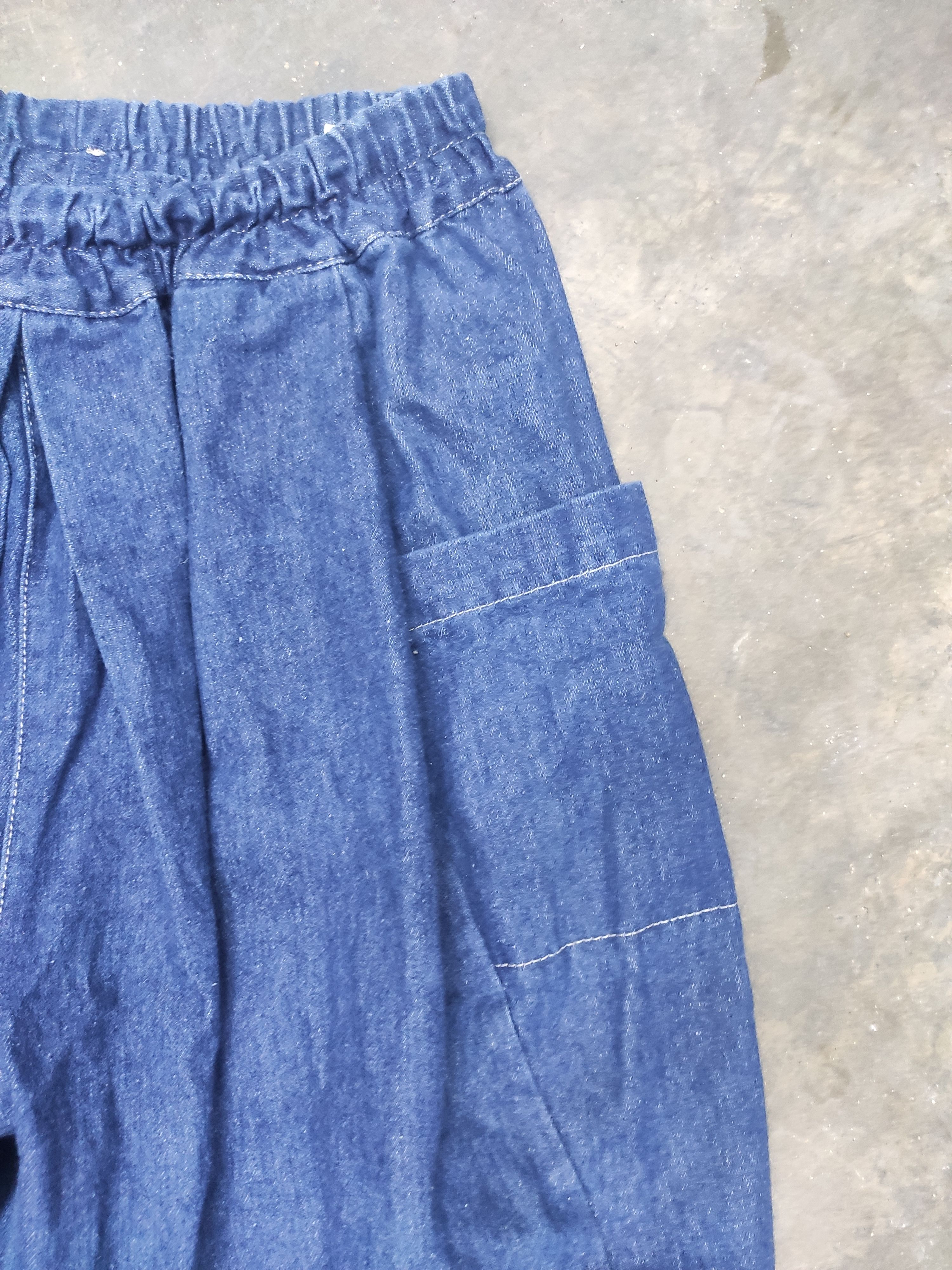 Blue Blue Japan 🔥 Blue Blue Japan kimono pants jeans indigo ballon jeans Size US 34 / EU 50 - 4 Thumbnail