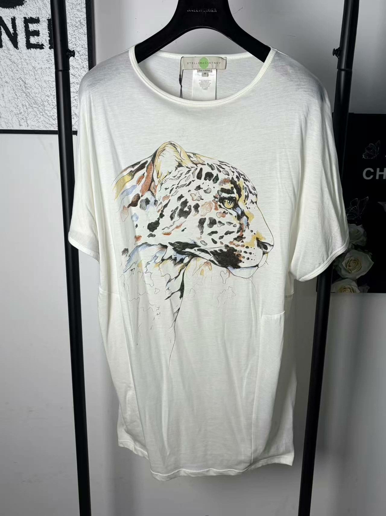 Stella McCartney Stella McCartney White T-Shirt M Women Size M / US 6-8 / IT 42-44 - 1 Thumbnail