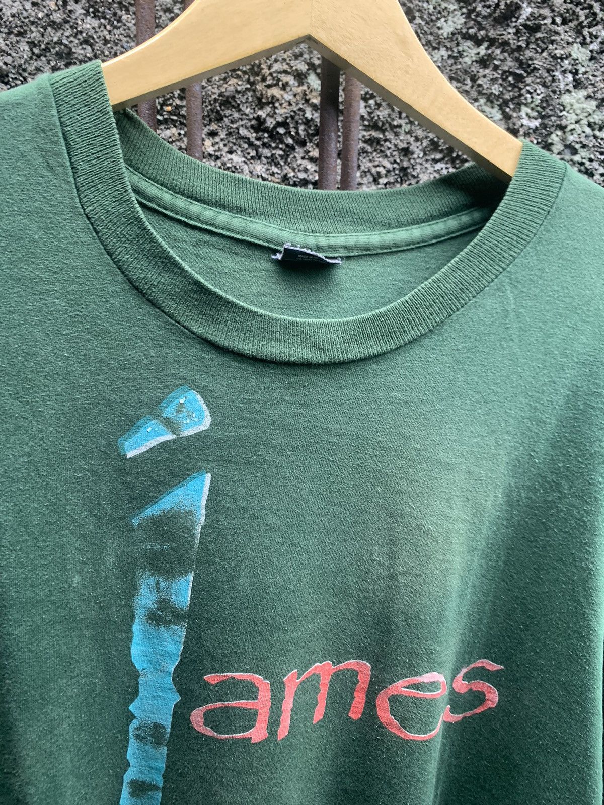 Band Tees Vintage 1993 James Laid Tour Shirt, Oasis, The Stone Roses Size US XL / EU 56 / 4 - 4 Thumbnail