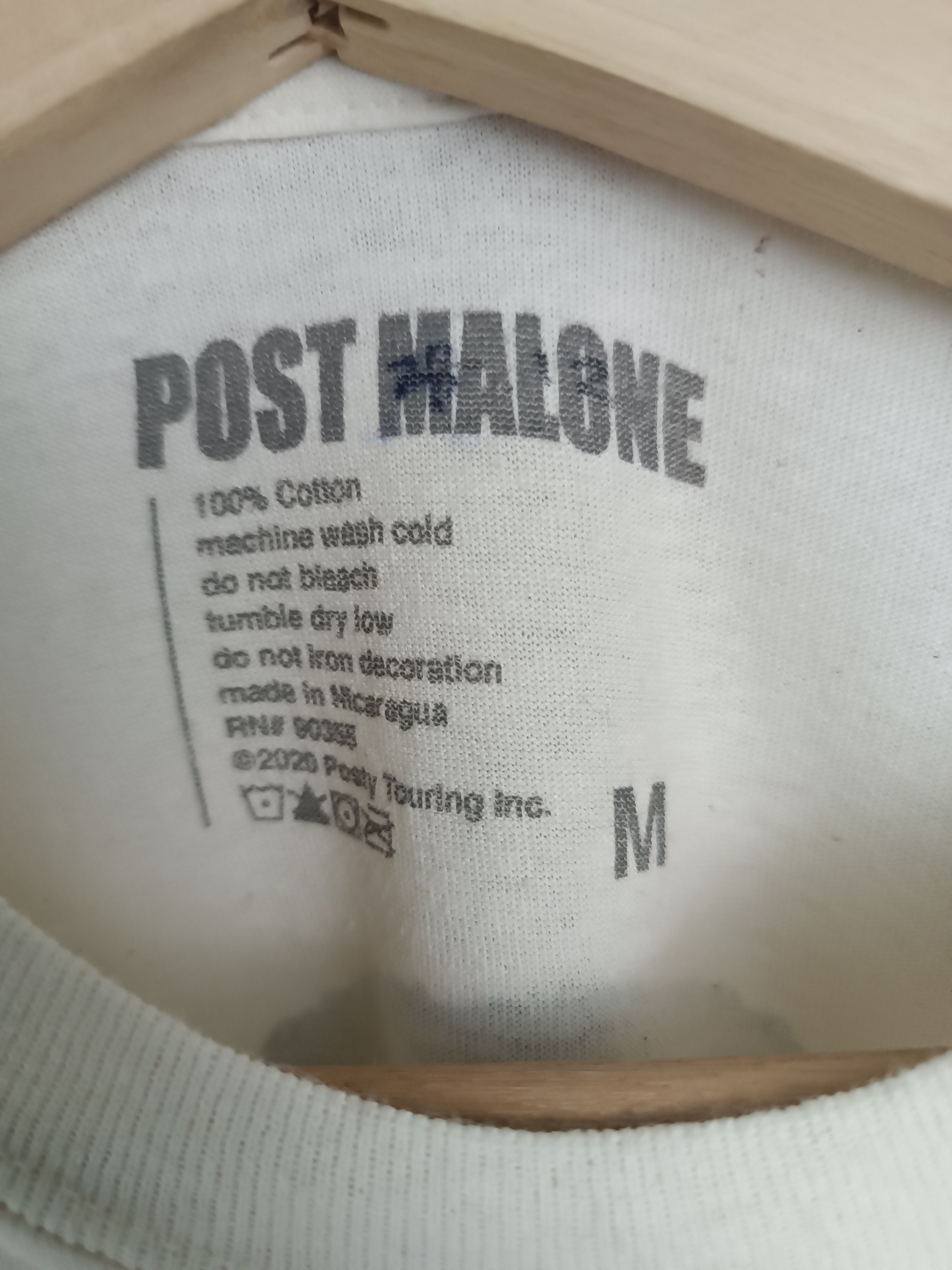 Rap Tees POST MALONE RUNAWAY TOUR TEE POSTY JUICE WRLD TRAVIS SCOTT Size US M / EU 48-50 / 2 - 7 Thumbnail