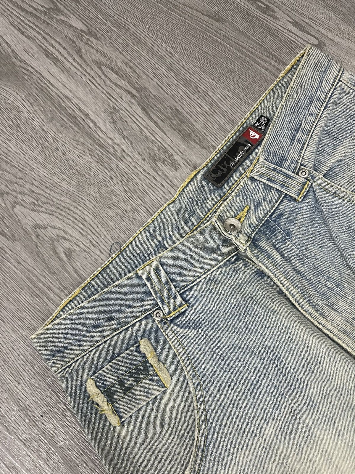 Quiksilver Quicksilver FLW boro distressed denim Size US 30 / EU 46 - 4 Thumbnail