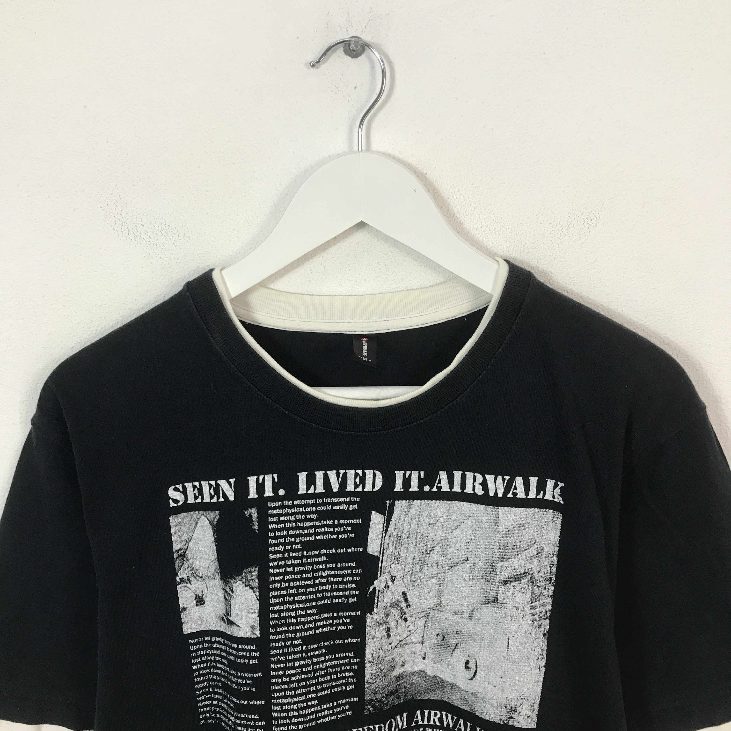 Airwalk gothic airwalk punk japan style t-shirt Size US M / EU 48-50 / 2 - 2 Thumbnail