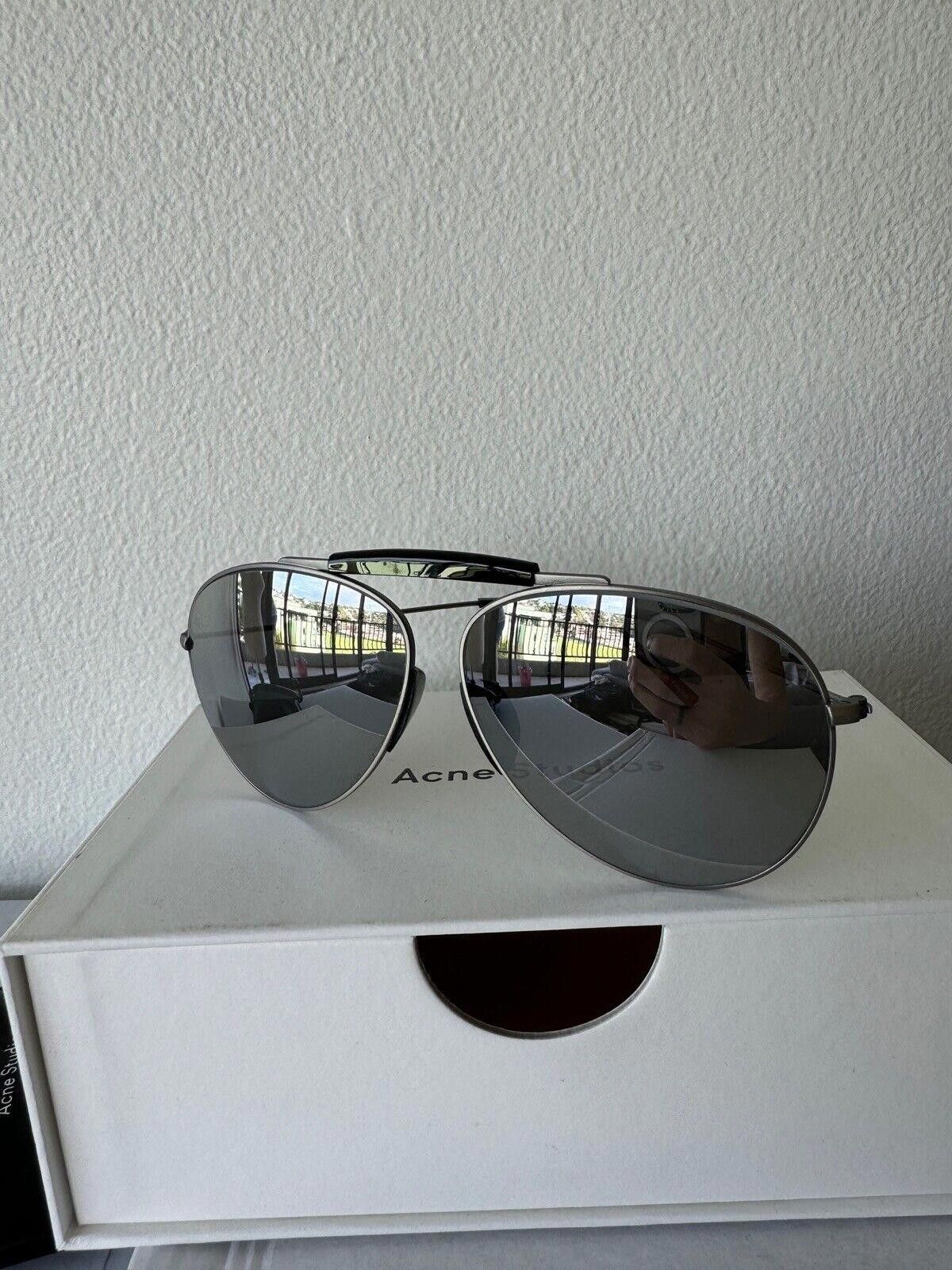 Acne Studios New Acne Studios sunglasses glasses mens howard silver black Size ONE SIZE - 3 Thumbnail