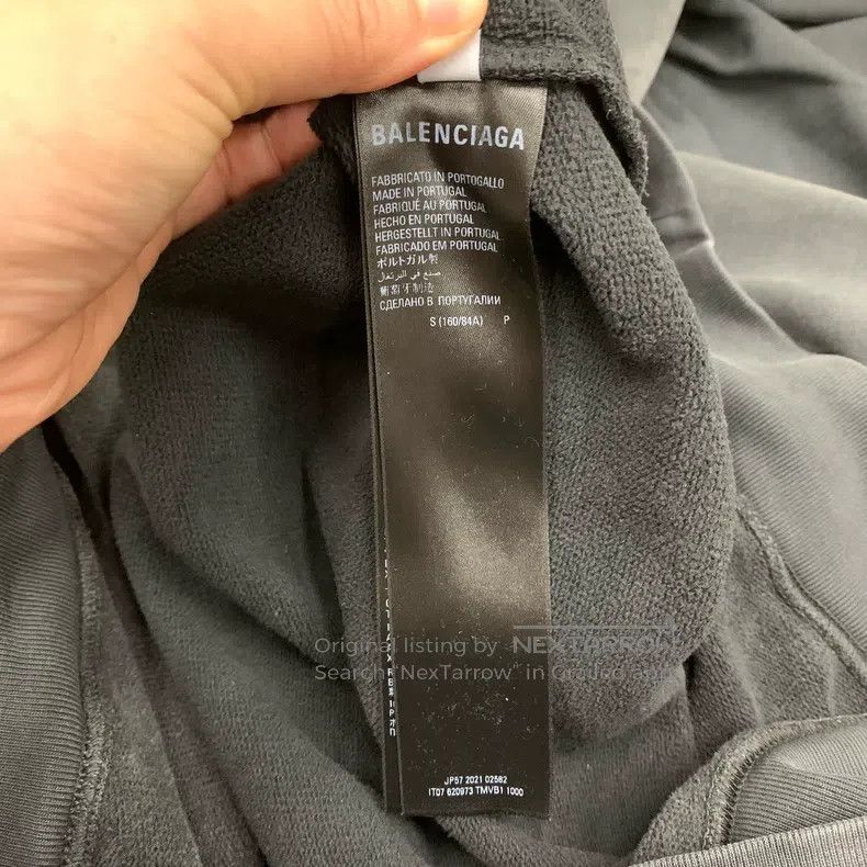 Balenciaga Balenciaga Black Batman Hooded Sweatshirt/S Size Size US S / EU 44-46 / 1 - 7 Thumbnail