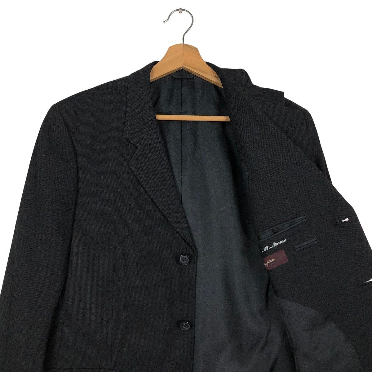 Yohji Yamamoto 🔥AAR YOHJI YAMAMOTO COATS STRIPED DOUBLE BREASTS Size US S / EU 44-46 / 1 - 12 Thumbnail