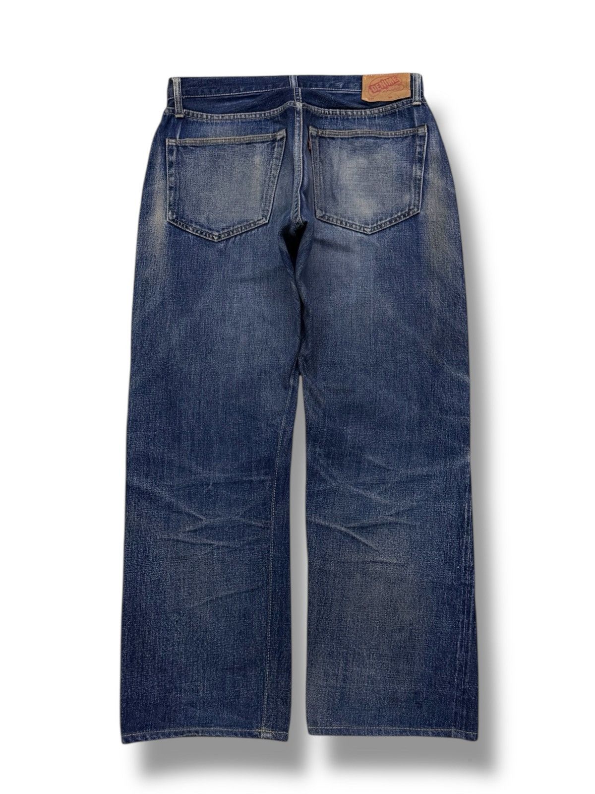 Denime Vintage 90s Denime Selvedge Denim Jeans Made in Japan | W33 Size US 33 - 3 Thumbnail
