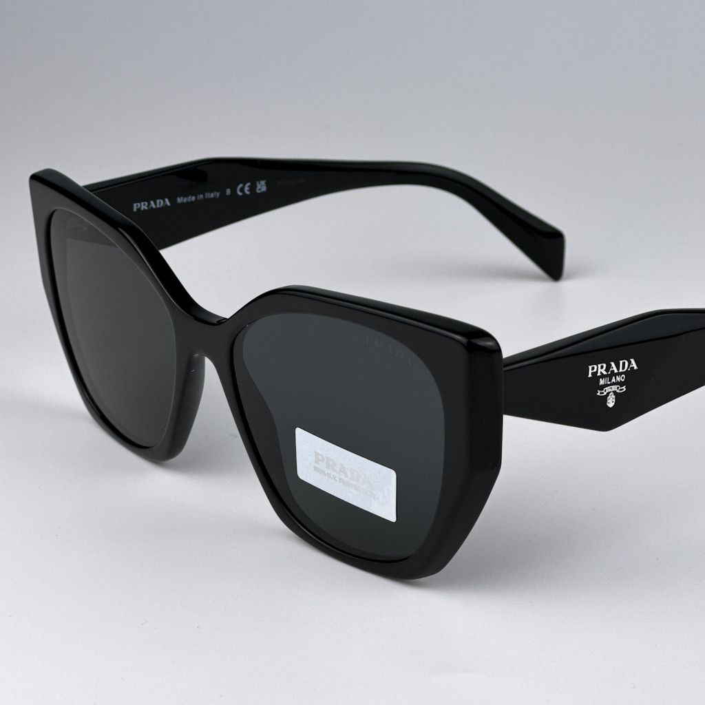 Prada NEW Prada PR19ZS 1AB5S0 Women Cat Eye Sunglasses Size ONE SIZE - 6 Thumbnail