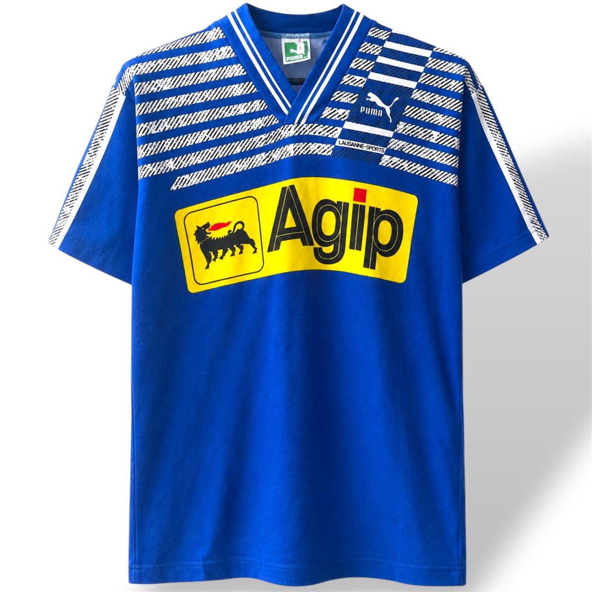 Puma 1991/92 LAUSANNE-SPORT HOME SOCCER JERSEY FOOTBALL SHIRT Size US S / EU 44-46 / 1 - 1 Thumbnail