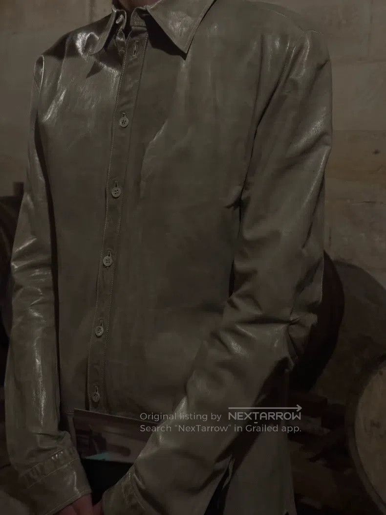 Carol Christian Poell Carol Christian Poell Leather shirt Size US M / EU 48-50 / 2 - 1 Thumbnail