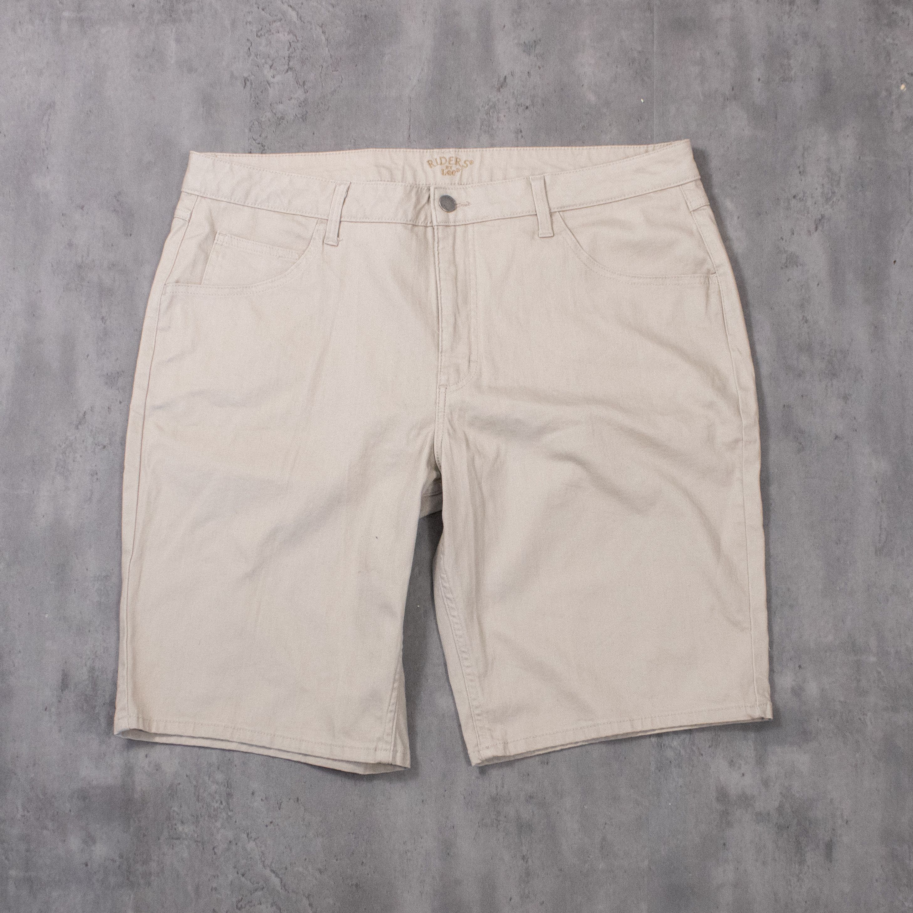 Lee Y2K 2000's Lee Ridder Baggy Relax Fit Jorts Denim Shorts Size US 38 / EU 54 - 3 Thumbnail