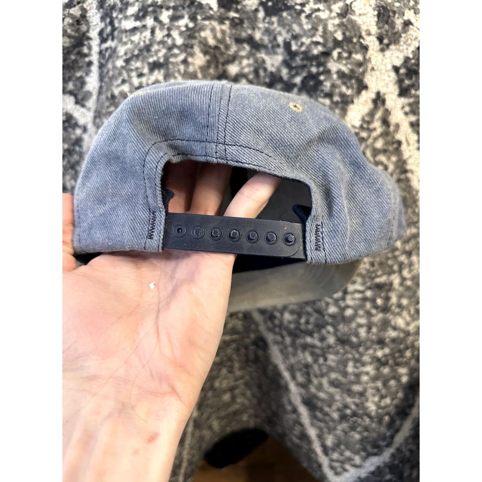 Vintage VINTAGE Ryder Hat SnapBack Adjustable Men Blue Corduroy Cap Size ONE SIZE - 2 Thumbnail