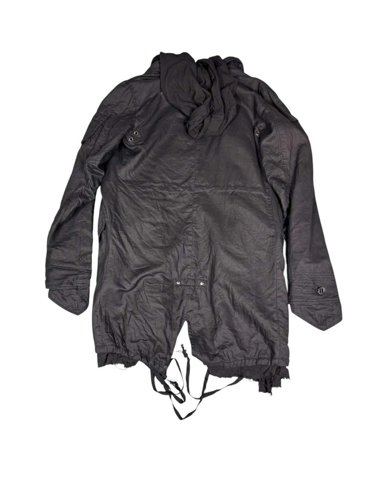 BUFFALO BOBS Buffalo Bobs Black Parka Jacket. J0153 Size US S / EU 44-46 / 1 - 2 Thumbnail