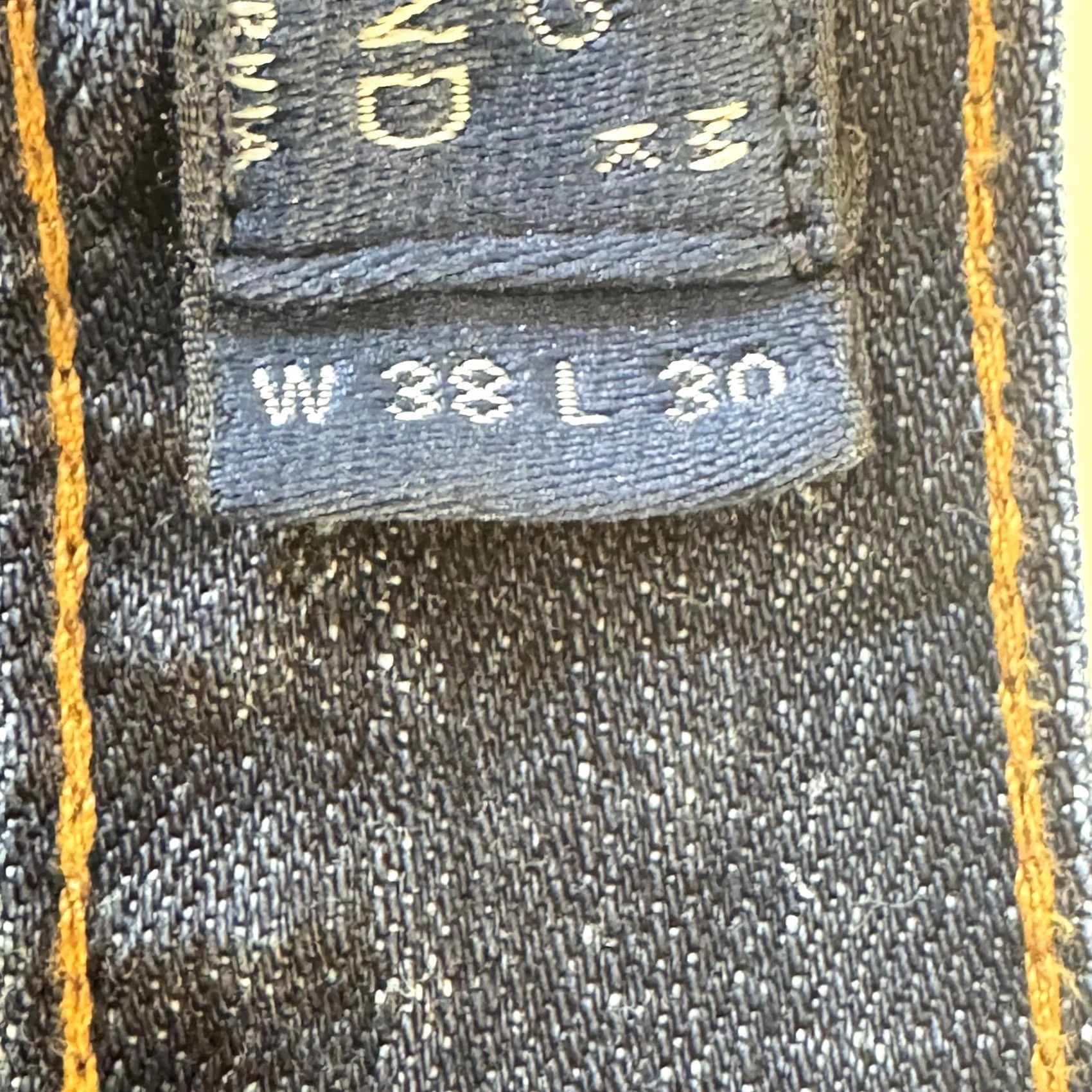 Lucky Brand Lucky Brand Jeans Mens 38x30 Blue 221 Original Straight Whiskered Denim Pants Size US 38 / EU 54 - 5 Thumbnail