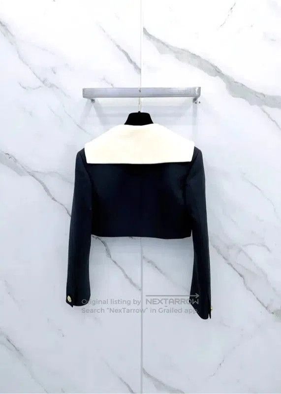 Miu Miu Miu Miu Black Wool Blend Women's Jacket . Size S / US 4 / IT 40 - 1 Thumbnail