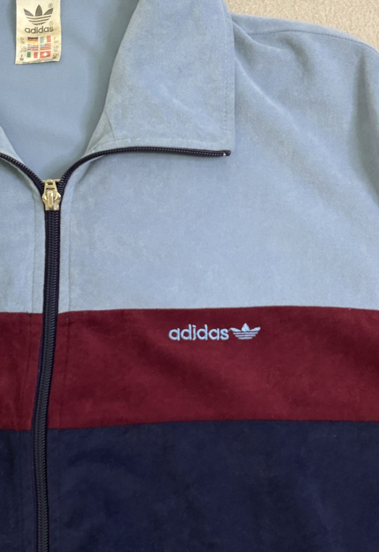 Adidas Adidas Originals 90s zip sweatshirt Made in West Germany Size US L / EU 52-54 / 3 - 8 Thumbnail