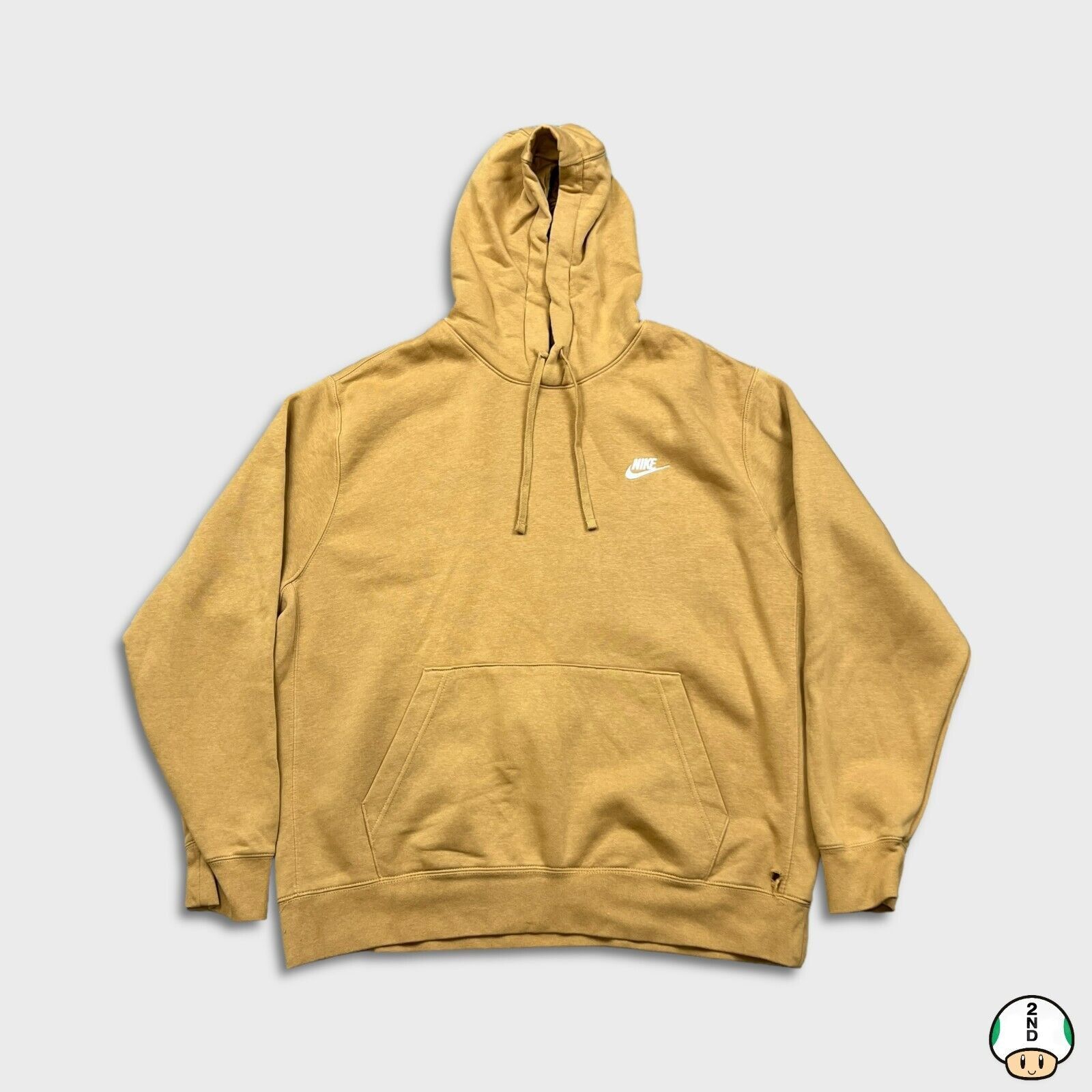 Nike × Vintage Nike Sportswear Hoodie XL Swoosh Pullover Hooded Sweatshirt Size US XL / EU 56 / 4 - 1 Thumbnail